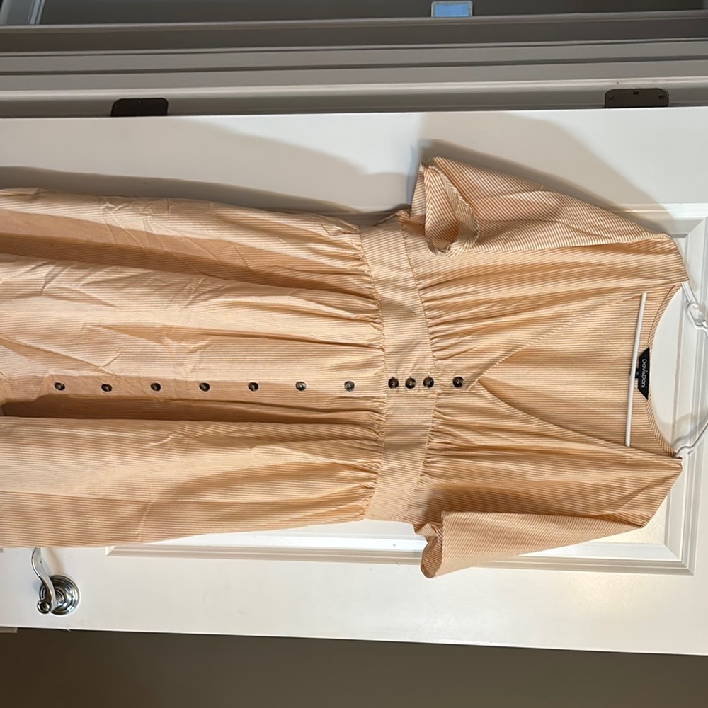 Dani and Dani Boutique Yellow and White Dress (Brand New)